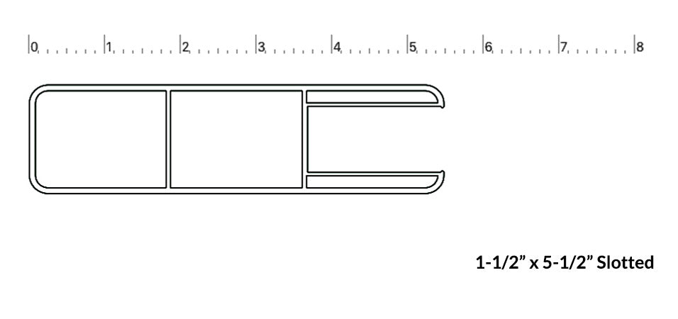 VINYL POCKET RAIL