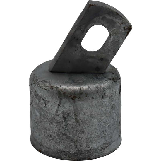RAIL END PRESSED STEEL