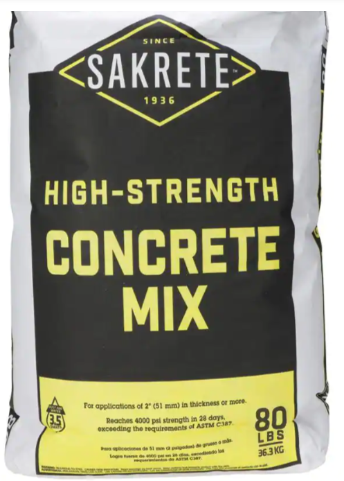 60# PRE MIX CONCRETE